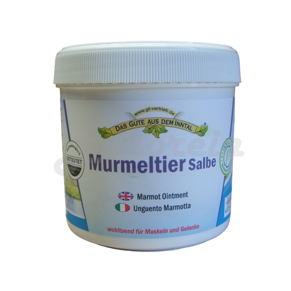 Murmeltier Salbe 200 Ml Von Inntaler Naturprodukte Eurorein De Vers